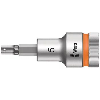 Wera 8740 C HF Altıgen Uçlu Zyklop Lokma Bits, 1/2 Soketli, Tutma Fonksiyonlu, 5 x 60 mm