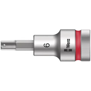 Wera 8740 C HF Altıgen Uçlu Zyklop Lokma Bits, 1/2 Soketli, Tutma Fonksiyonlu, 6 x 60 mm