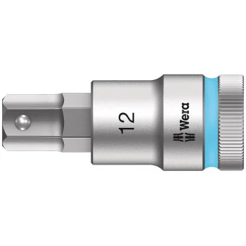 Wera 8740 C HF Altıgen Uçlu Zyklop Lokma Bits, 1/2 Soketli, Tutma Fonksiyonlu, 12 x 60 mm