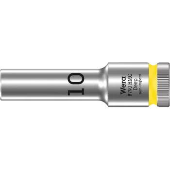 Wera 8790 HMC Derin Lokma, 1/2 Soketli, 10 x 83 mm
