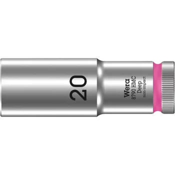 Wera 8790 HMC Derin Lokma, 1/2 Soketli, 20 x 83 mm