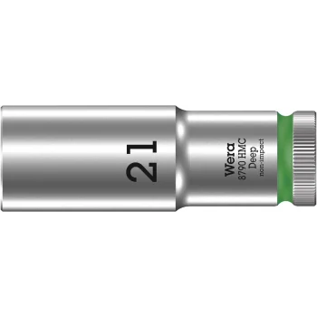 Wera 8790 HMC Derin Lokma, 1/2 Soketli, 21 x 83 mm
