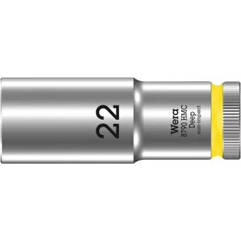 Wera 8790 HMC Derin Lokma, 1/2 Soketli, 22 x 83 mm