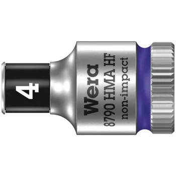 Wera 8790 HMA HF Zyklop Lokma, 1/4 Soketli, Tutma Fonksiyonlu, 4 x 23 mm