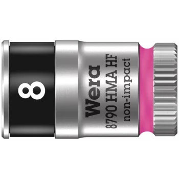 Wera 8790 HMA HF Zyklop Lokma, 1/4 Soketli, Tutma Fonksiyonlu, 8 x 23 mm