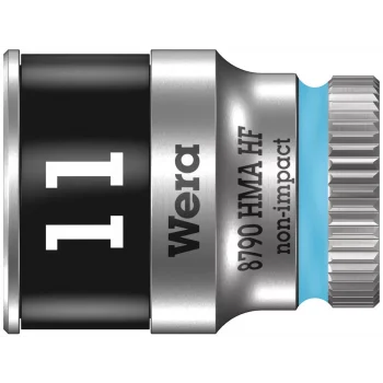 Wera 8790 HMA HF Zyklop Lokma, 1/4 Soketli, Tutma Fonksiyonlu, 11 x 23 mm