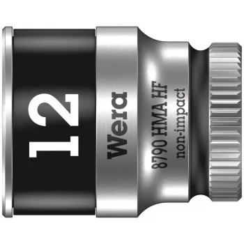 Wera 8790 HMA HF Zyklop Lokma, 1/4 Soketli, Tutma Fonksiyonlu, 12 x 23 mm