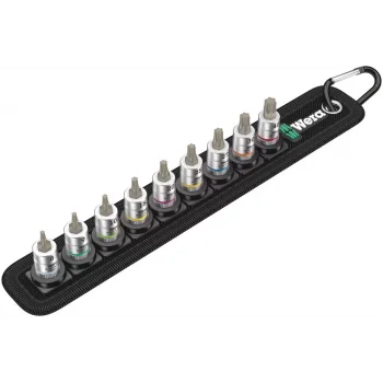 Wera Belt A 3 HF TORX® Uçlu Zyklop Lokma Bits Seti, 1/4 Soketli, Tutma Fonksiyonlu