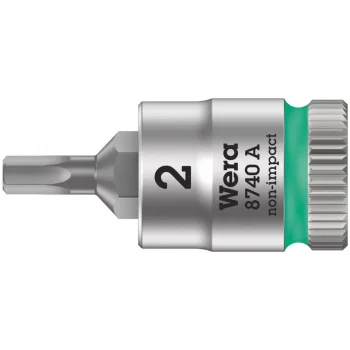 Wera 8740 A Altıgen Uçlu Zyklop Lokma Bits, 1/4 Soketli, 2 x 28 mm