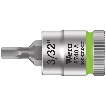 Wera 8740 A Altıgen Uçlu Zyklop Lokma Bits, 1/4 Soketli, 3/32 x 28 mm