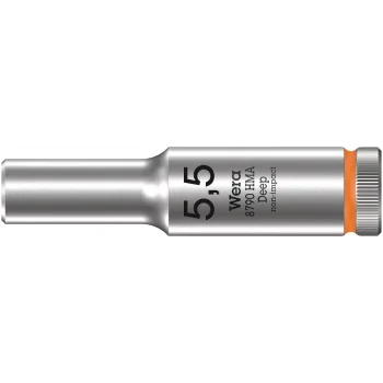 Wera 8790 HMA Derin Lokma, 1/4 Soketli, 5.5 x 50 mm