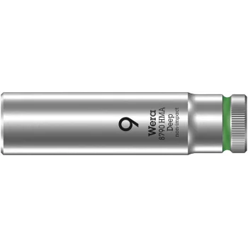Wera 8790 HMA Derin Lokma, 1/4 Soketli, 9 x 50 mm