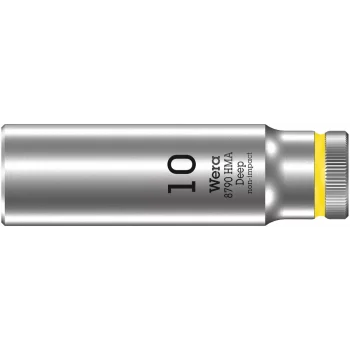 Wera 8790 HMA Derin Lokma, 1/4 Soketli, 10 x 50 mm