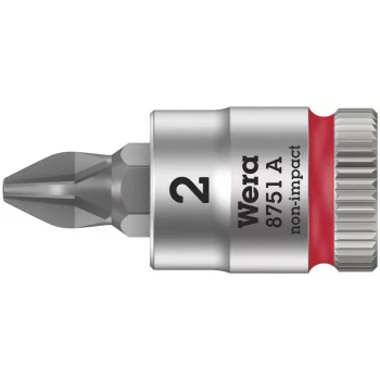Wera 8751 A Yıldız Uçlu Zyklop Lokma Bits, 1/4 Soketli, PH 2 x 28 mm