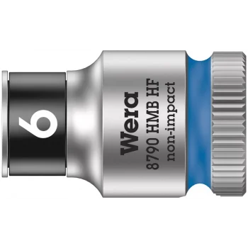 Wera 8790 HMB HF Zyklop Lokma, 3/8 Soketli, Tutma Fonksiyonlu, 6 x 29 mm