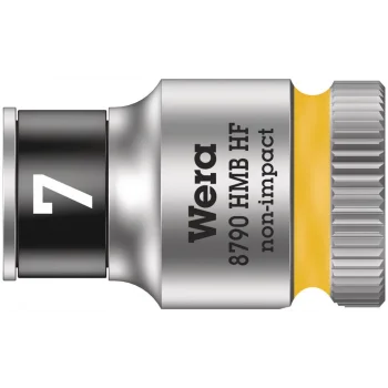 Wera 8790 HMB HF Zyklop Lokma, 3/8 Soketli, Tutma Fonksiyonlu, 7 x 29 mm