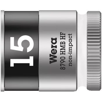 Wera 8790 HMB HF Zyklop Lokma, 3/8 Soketli, Tutma Fonksiyonlu, 15 x 29 mm