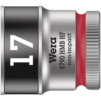 Wera 8790 HMB HF Zyklop Lokma, 3/8 Soketli, Tutma Fonksiyonlu, 17 x 29 mm