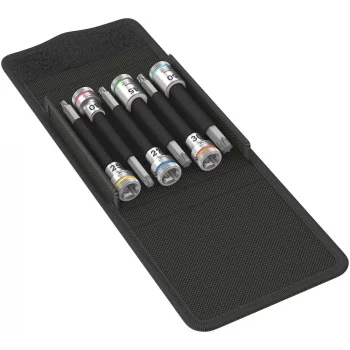 Wera 8767 B HF 1 TORX® Uçlu Zyklop Lokma Bits Seti, 3/8 Soketli, Tutma Fonksiyonlu