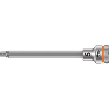 Wera 8740 B HF Altıgen Uçlu Zyklop Lokma Bits, 3/8 Soketli, Tutma Fonksiyonlu, 5 x 107 mm