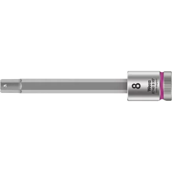 Wera 8740 B HF Altıgen Uçlu Zyklop Lokma Bits, 3/8 Soketli, Tutma Fonksiyonlu, 8 x 100 mm