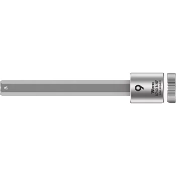 Wera 8740 B HF Altıgen Uçlu Zyklop Lokma Bits, 3/8 Soketli, Tutma Fonksiyonlu, 9 x 100 mm