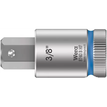 Wera 8740 B HF Altıgen Uçlu Zyklop Lokma Bits, 3/8 Soketli, Tutma Fonksiyonlu, 3/8 x 38.5 mm