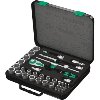 Wera 8100 SC 4 Zyklop Speed Cırcır Seti, 1/2 Sürücülü, inç