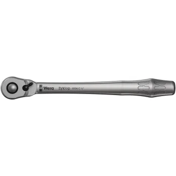 Wera 8004 C Zyklop Metal Yön Mandallı Cırcır, 1/2 Sürücülü, 1/2 x 281 mm