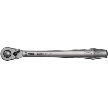 Wera 8004 B Zyklop Metal Yön Mandallı Cırcır, 3/8 Sürücülü, 3/8 x 222 mm