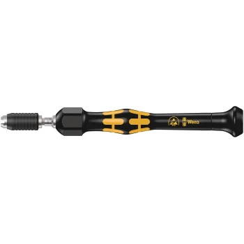 Wera 1430 ESD Kraftform Ayarlanabilir Torklu Micro Tornavida (0,02-0,11 Nm) Hızlı Uç Değiştirme Mandrenli, 1431 ESD x 0.05-0.11 Nm
