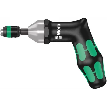 Wera 7400 Serisi Emperyal Kraftform Fabrika Önayarlı Torklu Tornavida, (25,0-55,0 in. lbs.), Rapidaptor Hızlı Uç Değiştirme Mandrenli, Pistol Saplı, 7467 x 25 in. lbs. x 25-55 in. lbs.