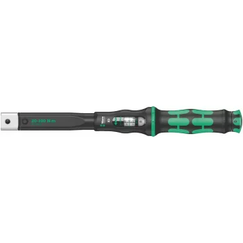 Wera Click-Torque X 3 Değişken Geçmeli Uçlu Ayarlanabilir Tork Anahtarı, 20-100 Nm, 9x12 x 20-100 Nm