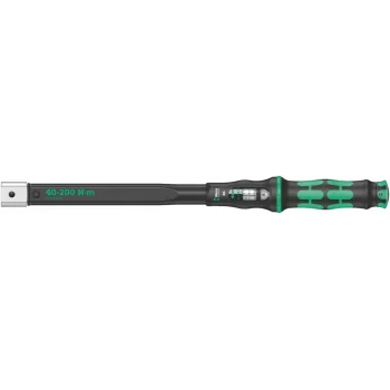 Wera Click-Torque X 4 Değişken Geçmeli Uçlu Ayarlanabilir Tork Anahtarı, 40-200 Nm, 14x18 x 40-200 Nm