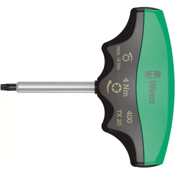 Wera 400 TX Sabit Torklu Tornavida, TX 20 x 4.0 Nm