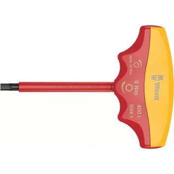 Wera 400 i VDE Altıgen Sabit Torklu Tornavida, 5 mm x 5.0 Nm