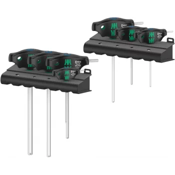 Wera 454/7 HF Set 1 Tutma Fonksiyonlu Hex-Plus T Saplı Tornavida Seti