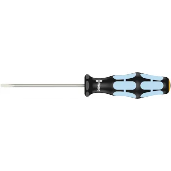 Wera 3335 Düz Tornavida, Paslanmaz, 0.5 x 3 x 80 mm