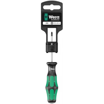 Wera 355 PZ SB Pozidriv Tornavida, PZ 0 x 60 mm