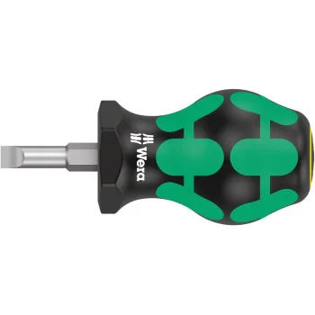 Wera 335 Stubby/Topaç/Karbüratör Tornavidası, 1 x 5.5 x 24.5 mm