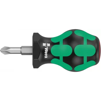 Wera 350 PH Yıldız Stubby/Topaç/Karbüratör Tornavidası, PH 2 x 25 mm