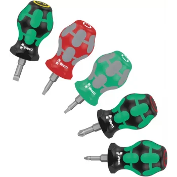 Wera Stubby/Topaç Set 3 Tornavida Seti
