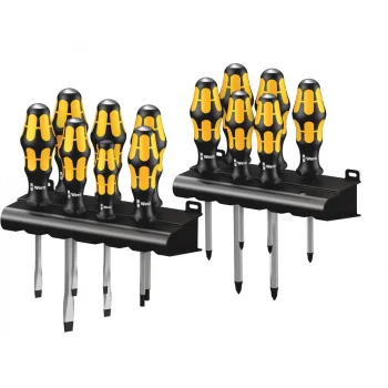 Wera Big Pack 900 Tornavida Seti Kraftform Wera: Keski Tornavida + Raf