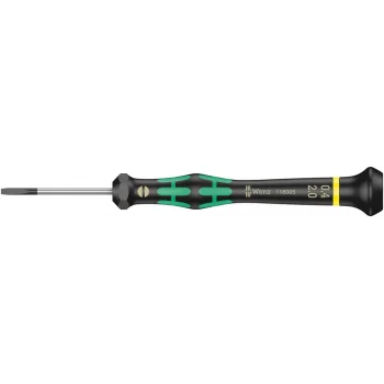 Wera 2035 Elektronikçi Düz Tornavida, 0.40 x 2 x 40 mm