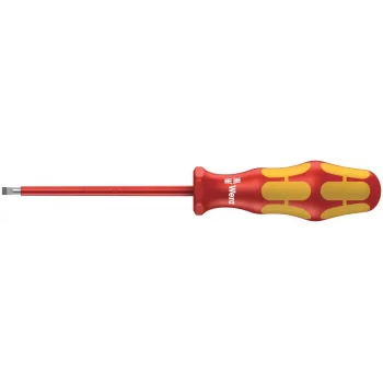 Wera 160 i VDE Yalıtımlı Düz Tornavida, 0.8 x 4 x 100 mm