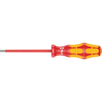 Wera 160 i VDE Yalıtımlı Düz Tornavida, 1 x 5.5 x 200 mm
