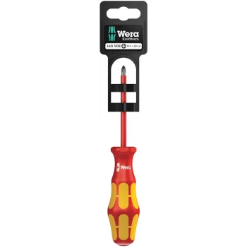 Wera 162 i PH SB VDE Yalıtımlı Yıldız Tornavida, PH 1 x 80 mm