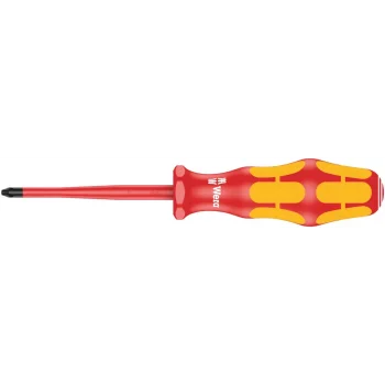 Wera 162 iS PH VDE Yalıtımlı Yıldız Tornavida, İnce Bıçaklı, PH 1 x 80 mm