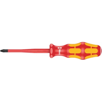 Wera 162 iS PH VDE Yalıtımlı Yıldız Tornavida, İnce Bıçaklı, PH 2 x 100 mm