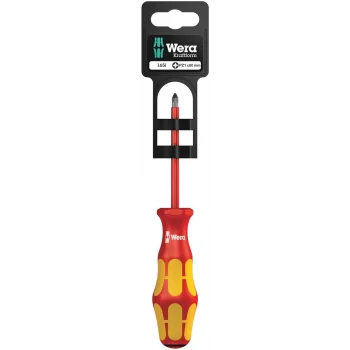 Wera 165 i PZ SB VDE Yalıtımlı Pozidriv Tornavida, PZ 1 x 80 mm
